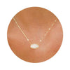 Necklace Copper Zircon Geometric Electroplating Fashion Niche Personality Jewelry