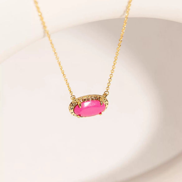 Necklace Copper Zircon Geometric Electroplating Fashion Niche Personality Jewelry