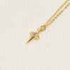 Necklace Copper Zircon Sixpointed Star Geometric Electroplating Ochain