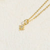 Necklace Copper Zircon Sixpointed Star Geometric Electroplating Ochain