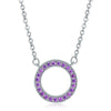 Necklace Crystal Zircon Pendant Snake Bone Chain Copper Geometric Flower Style