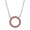 Necklace Crystal Zircon Pendant Snake Bone Chain Copper Geometric Flower Style