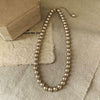Necklace Fake Pearl Acrylic Geometric Inlaid With Pearls Light Luxury Women's Clavicle Chain