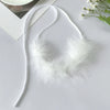 Necklace Feather Geometric Handmade Ribbon For Women