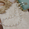 Necklace Freshwater Pearl Copper Alien Shape Baroque Simple Allmatch Light Luxury Design