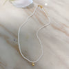Necklace Freshwater Pearl Copper Alloy Near Circle Natural Design