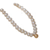 Necklace Freshwater Pearl Copper Alloy Near Circle Natural Design