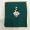 Necklace Freshwater Pearl Copper Cute Cat's Claw Meat Pad Natural Flat Round Rose Buns Round