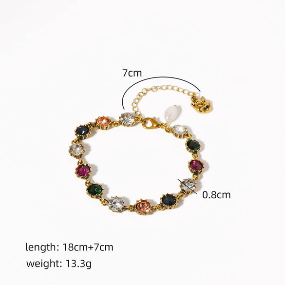 Necklace Freshwater Pearl Geometric Design Light Luxury