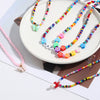 Necklace Glass Glaze Handmade Geometric Animal Zodiac Beaded Jewelry