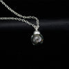 Necklace Glass Glaze Star Geometric Pendant