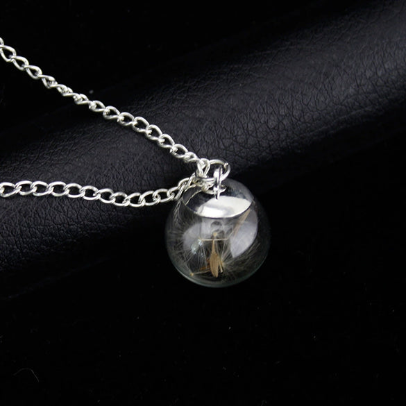 Necklace Glass Glaze Star Geometric Pendant