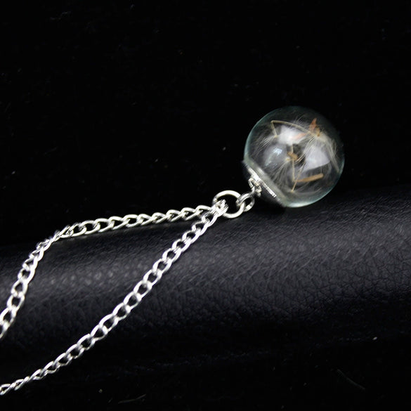 Necklace Glass Glaze Star Geometric Pendant