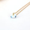 Necklace Handmade Glass Beads Round Copper Mixed Gem Inlay Geometric Style Women's