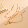 Necklace Hip Hop Style Geometric Alloy Aluminum Iron Chain Electroplating