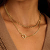 Necklace Hiphop Pendant Titanium Steel Electroplated