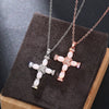 Necklace Imitation Opal Copper Geometric Sweet Cool Style With Letters Numbers Text Zirconia Oshaped Chain For Women