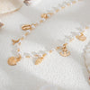 Necklace Imitation Pearl Alloy Animal Zodiac Geometric Electroplating