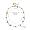 Necklace Imitation Pearl Alloy Geometric Electroplating
