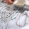Necklace Imitation Pearl Alloy Geometric Electroplating