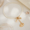 Necklace Imitation Pearl Alloy Shell Star Shape Electroplating For Women