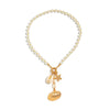 Necklace Imitation Pearl Alloy Shell Star Shape Electroplating For Women