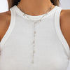Necklace Imitation Pearl Geometric Handmade Hiphop Versatile Minimalist
