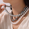 Necklace Imitation Pearl Geometric Handmade Women's Jewelry