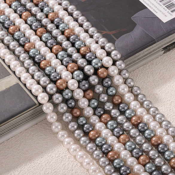 Necklace Imitation Pearl Geometric Handmade Women's Jewelry