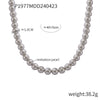 Necklace Imitation Pearl Geometric Handmade Women's Jewelry