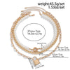 Necklace Imitation Pearl Iron Chain Alloy Geometric Metal Lock Pendant Electroplating Women's Highend Style