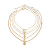 Necklace Iron Chain Alloy Heart Shape Geometric Electroplating For Women