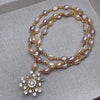 Necklace Jewelry Alloy Freshwater Pearl Baroque Long Light Luxury Street Personality Exaggerated Neutral Niche Ins Popular Sweet Natural Cool Style