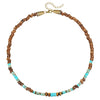 Necklace Jewelry Coconut Shell Imperial Stone Geometric Handmade For Men And Women