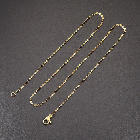 Necklace Jewelry Copper Plated 18K Gold Crown Ushaped Geometric Letters Numbers Text Inlaid Zircon Pendant