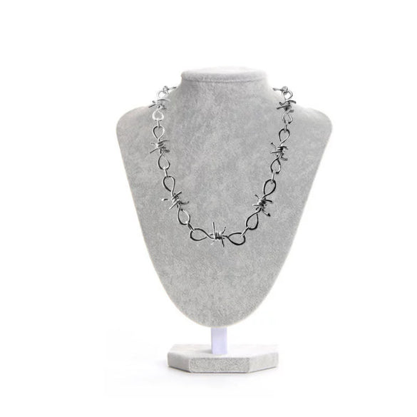 Necklace Jewelry Metal Hip Hop Punk Natural Style Electroplating Diy Jewelry Accessories