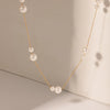 Necklace Jewelry Stainless Steel Pearl Electroplating Geometric For Women