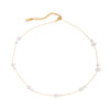 Necklace Jewelry Stainless Steel Pearl Electroplating Geometric For Women