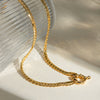 Necklace Jewelry Stainless Steel Titanium Steel Geometric Electroplating Women's