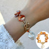 Necklace Jewelry Zinc Alloy Geometric Star Electroplated Shell Starfish Vacation Style Women's