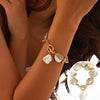Necklace Jewelry Zinc Alloy Geometric Star Electroplated Shell Starfish Vacation Style Women's