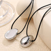 Necklace Leather Rope Pearl Goldplated Artificial Gemstones Semiprecious Stones 316L Stainless Steel Drop Shape Vervain Chain Women's