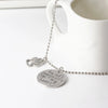 Necklace Letters You Left Paw Prints On My Heart Dog Claw Pendant Necklace Wholesale Gooddiy