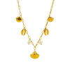 Necklace Marine Series Titanium Steel Shell Pearl Pendant Electroplated Stainless Steel 18K For Women