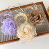 Necklace Mesh Wax Rope Chain Handmade Flower Design For Women