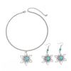 Necklace Metal Alloy Geometric Microinlay Ochain Jewelry