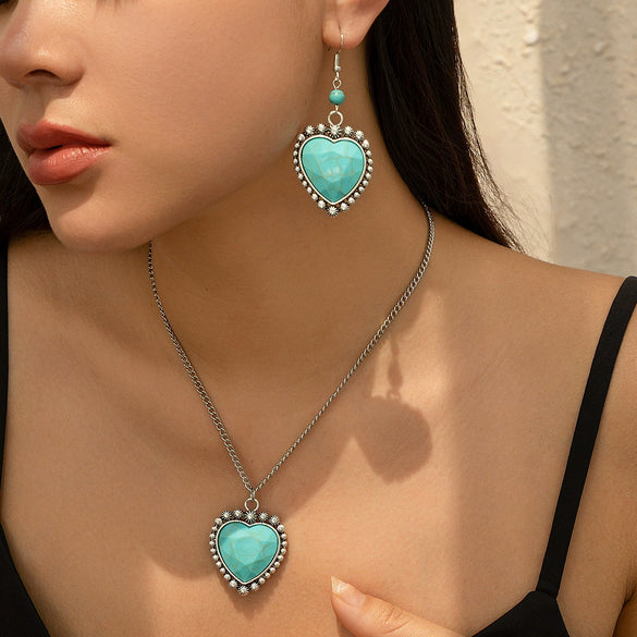 Necklace Metal Alloy Geometric Microinlay Ochain Jewelry