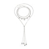 Necklace Metal Geometric Snake Bone Chain Iron Chain Copper Clad Iron Chain Electroplating Women