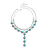 Necklace Metal Heart Shape Geometric Pattern Electroplating Alloy For Women