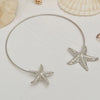 Necklace Metal Iron Alloy Star Flower Vacation Style